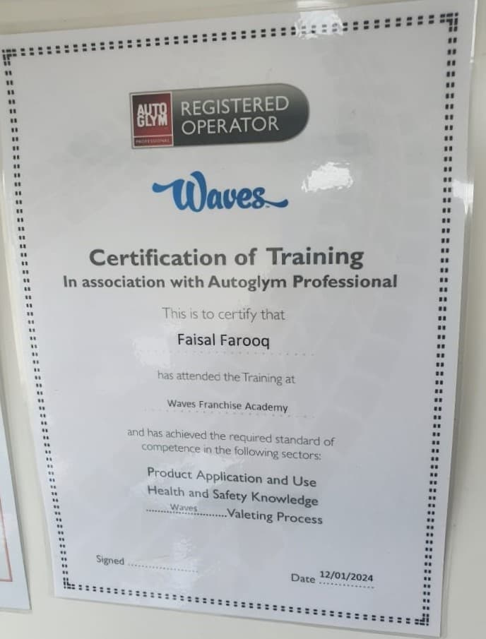 Experience and Certification 1